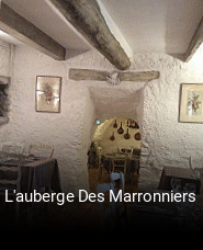 L'auberge Des Marronniers réservation de table