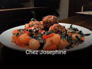 Chez Josephine réservation de table