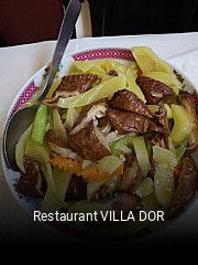 Restaurant VILLA DOR réservation en ligne