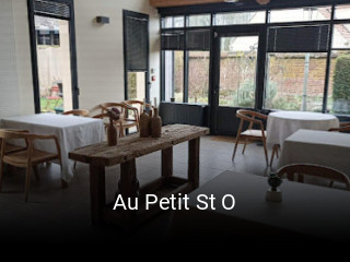 Au Petit St O réservation