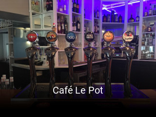 Café Le Pot réservation en ligne