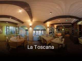 La Toscana réservation