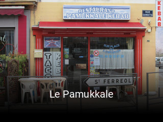 Le Pamukkale réservation de table