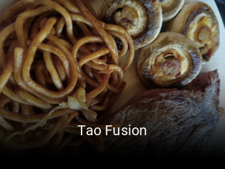 Tao Fusion réservation en ligne