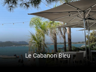 Le Cabanon Bleu réservation de table