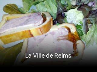 La Ville de Reims réservation de table