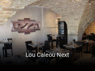 Lou Caleou Next réservation de table