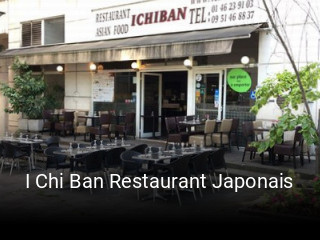 Réserver une table chez I Chi Ban Restaurant Japonais maintenant