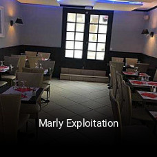 Marly Exploitation réservation de table