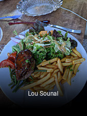 Lou Sounal réservation de table