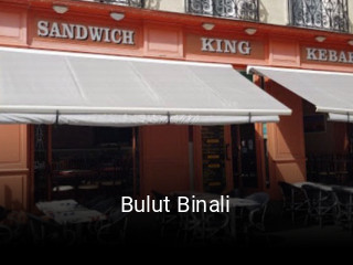 Bulut Binali réservation de table