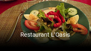 Restaurant L'Oasis réservation en ligne