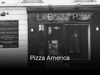 Pizza America réservation en ligne