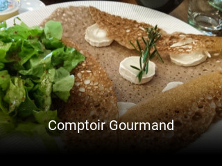 Comptoir Gourmand réservation de table
