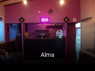 Réserver une table chez Alma maintenant