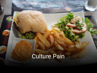 Culture Pain réservation de table
