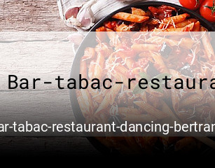 Bar-tabac-restaurant-dancing-bertrand réservation en ligne