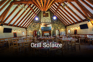 Grill Solaize réservation de table