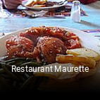 Restaurant Maurette réservation de table
