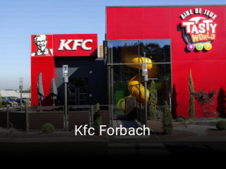 Kfc Forbach réservation de table