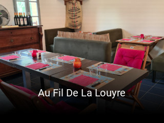 Au Fil De La Louyre réservation de table