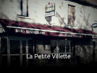 Réserver une table chez La Petite Villette maintenant