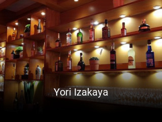 Yori Izakaya réservation de table