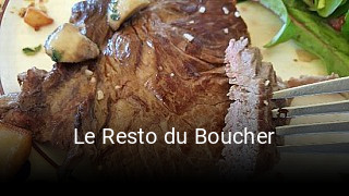 Le Resto du Boucher réservation