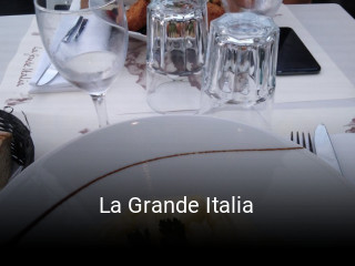 Réserver une table chez La Grande Italia maintenant