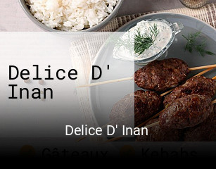 Delice D' Inan réservation en ligne
