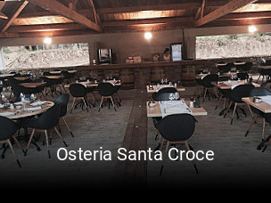Osteria Santa Croce réservation de table
