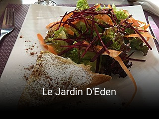 Le Jardin D'Eden réservation de table