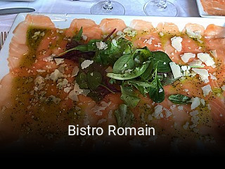Bistro Romain réservation de table