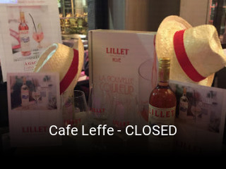 Réserver une table chez Cafe Leffe - CLOSED maintenant