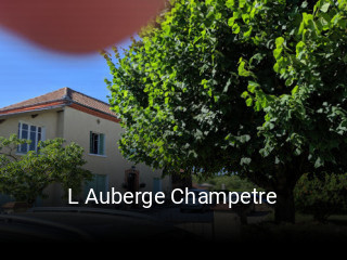 L Auberge Champetre réservation en ligne