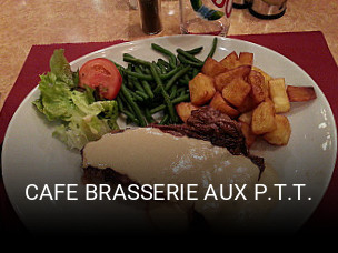 CAFE BRASSERIE AUX P.T.T. réservation de table