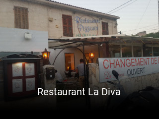 Restaurant La Diva réservation