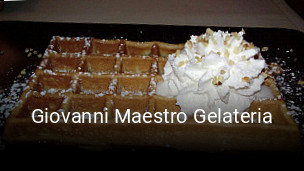 Réserver une table chez Giovanni Maestro Gelateria maintenant