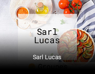 Sarl Lucas réservation