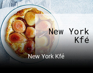 New York Kfé réservation en ligne