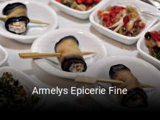 Armelys Epicerie Fine réservation de table