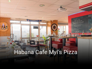 Habana Cafe Myl's Pizza réservation de table