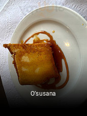 O’susana réservation en ligne