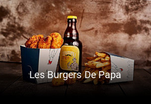 Les Burgers De Papa réservation