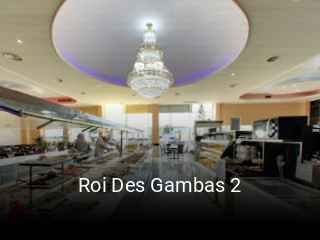 Roi Des Gambas 2 réservation de table