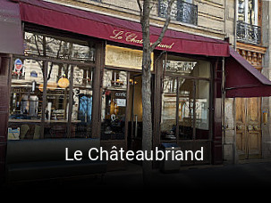 Le Châteaubriand réservation en ligne