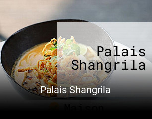 Palais Shangrila réservation en ligne