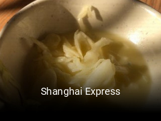 Réserver une table chez Shanghai Express maintenant