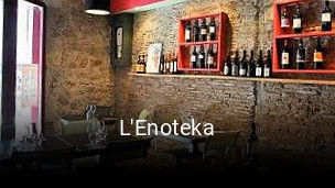 L'Enoteka réservation en ligne