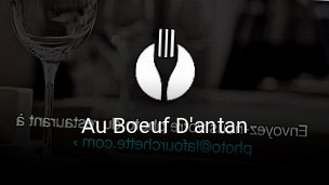 Au Boeuf D'antan réservation en ligne
